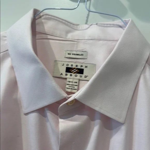 Joseph Abboud Pink French Cuff Dress Shirt - Picture 3 of 4